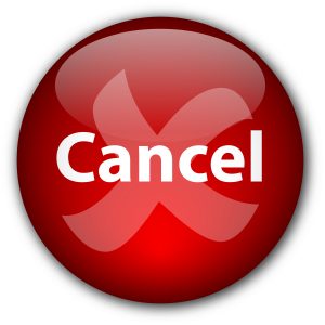 "Cancel" button